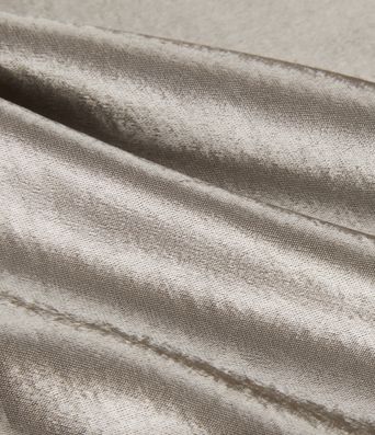 High Waisted Wide Leg Satin Work Pants with Pockets