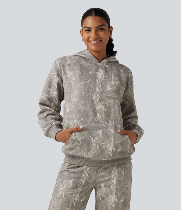 Hooded Long Sleeve Casual Sweatshirt with Pocket Hooded Long Sleeve Casual Sweatshirt with Pocket