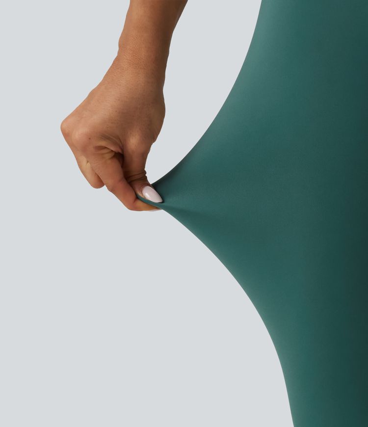 High Waisted Skinny Running Leggings with Pocket
