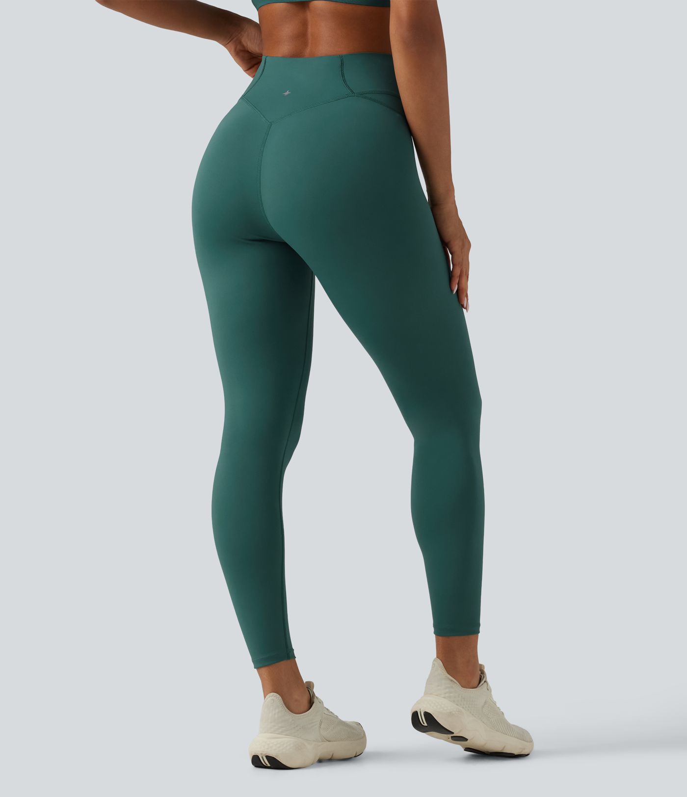 High Waisted Skinny Running Leggings with Pocket