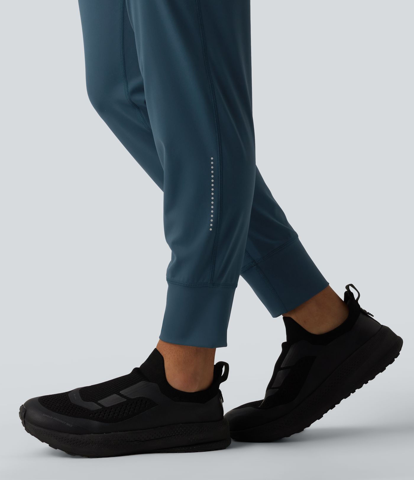 Softlyzero™ Airy High Waisted Reflective Dots InstantCool Running Joggers with Pockets