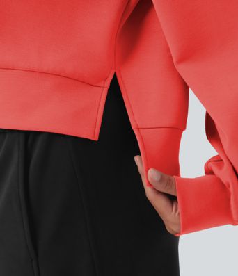 SpacerTek™ High Neck Long Sleeve Work Sweatshirt