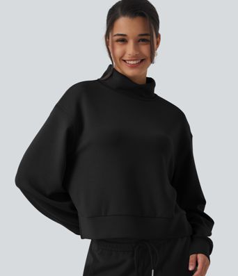 SpacerTek™ High Neck Long Sleeve Work Sweatshirt SpacerTek™ High Neck Long Sleeve Work Sweatshirt