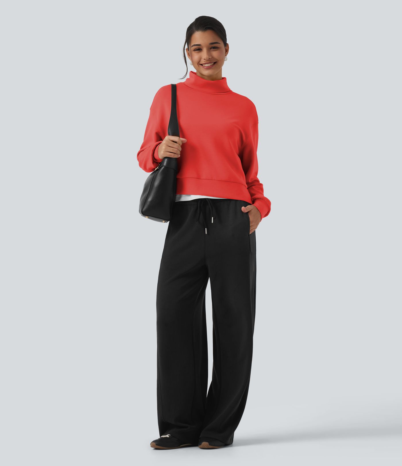 SpacerTek™ High Neck Long Sleeve Work Sweatshirt