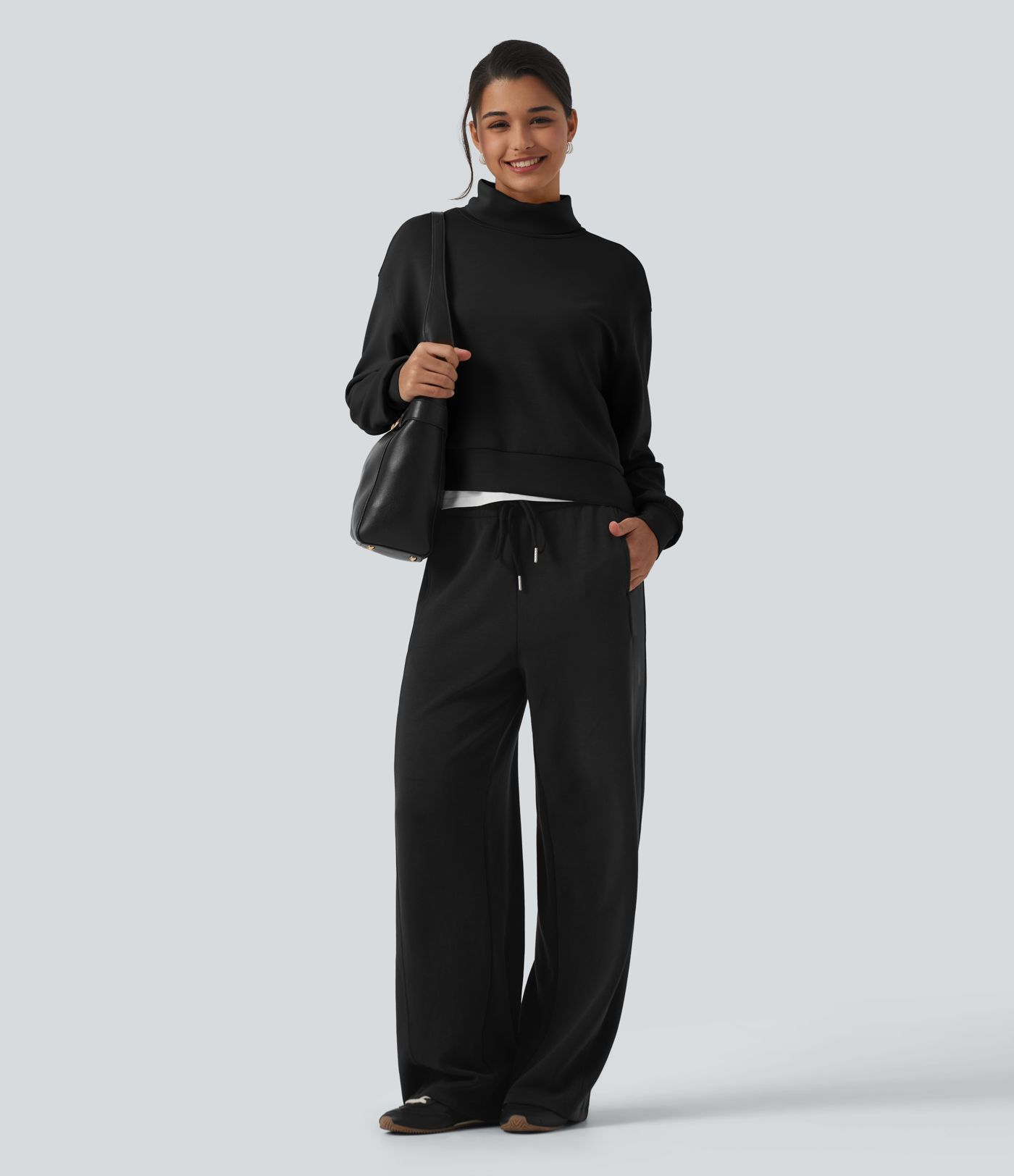 SpacerTek™ High Neck Long Sleeve Work Sweatshirt SpacerTek™ High Neck Long Sleeve Work Sweatshirt