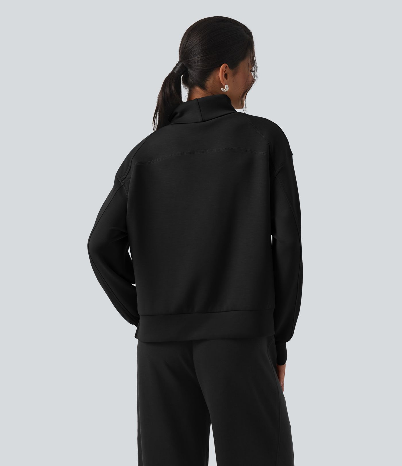 SpacerTek™ High Neck Long Sleeve Work Sweatshirt SpacerTek™ High Neck Long Sleeve Work Sweatshirt