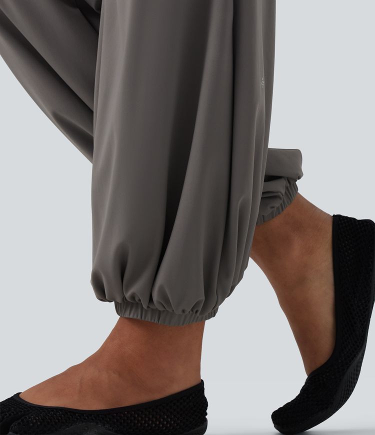 SoftlyZero™ Airy Low Rise Tapered InstantCool Yoga Skirted Joggers with Pockets
