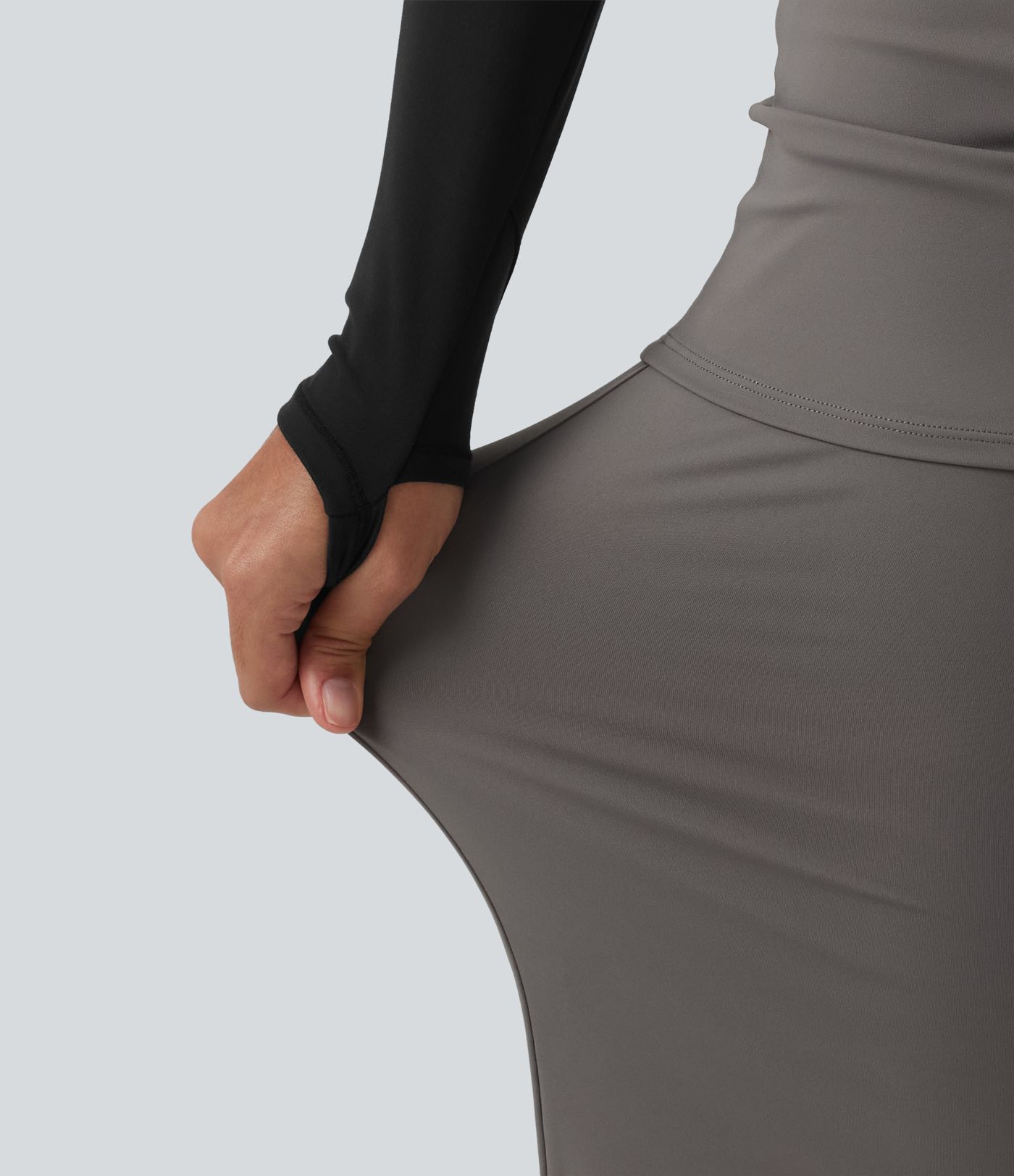 SoftlyZero™ Airy Low Rise Tapered InstantCool Yoga Skirted Joggers with Pockets