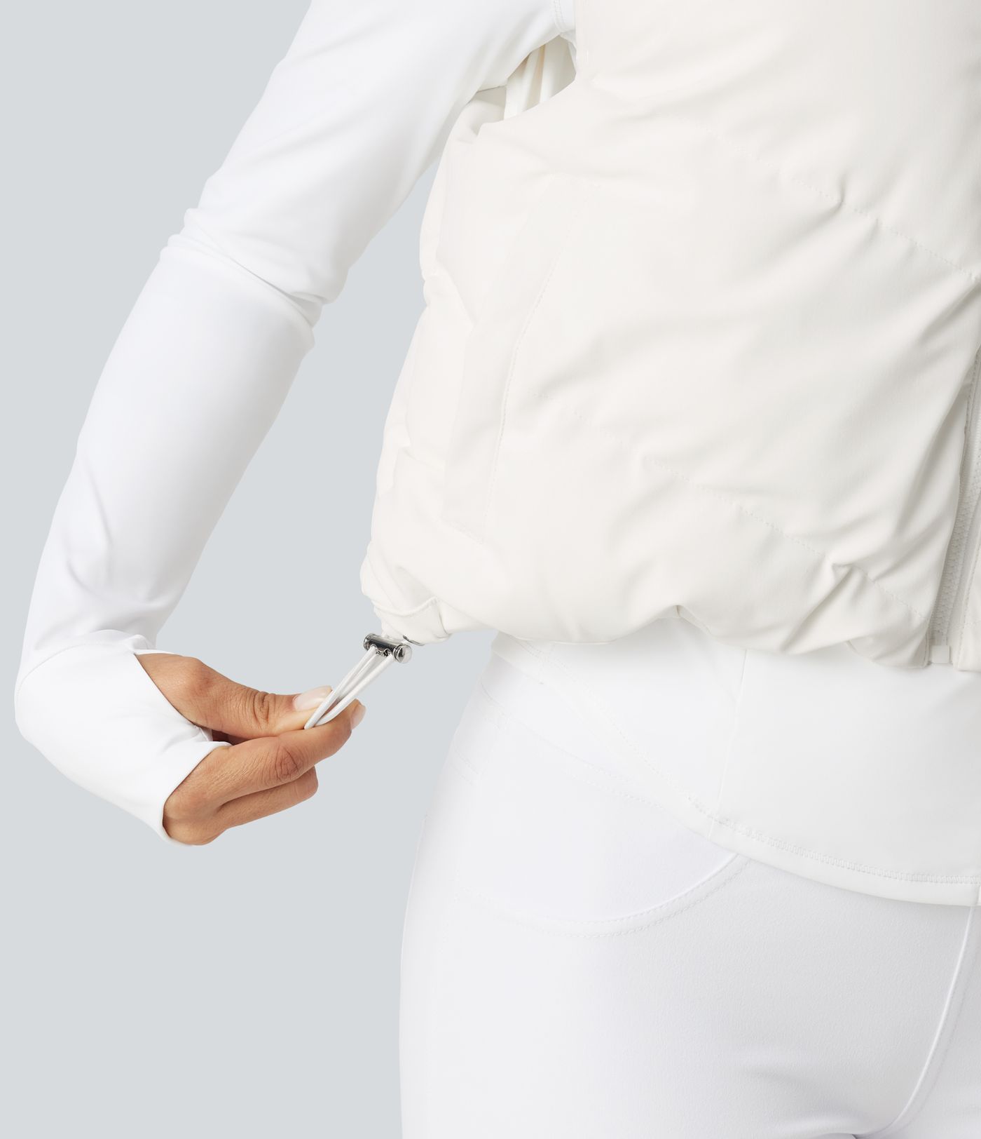 PuffFlex 3-in-1 Mock Neck Slim Causal Puffer Jacket with Pockets PuffFlex 3-in-1 Mock Neck Slim Causal Puffer Jacket with Pockets