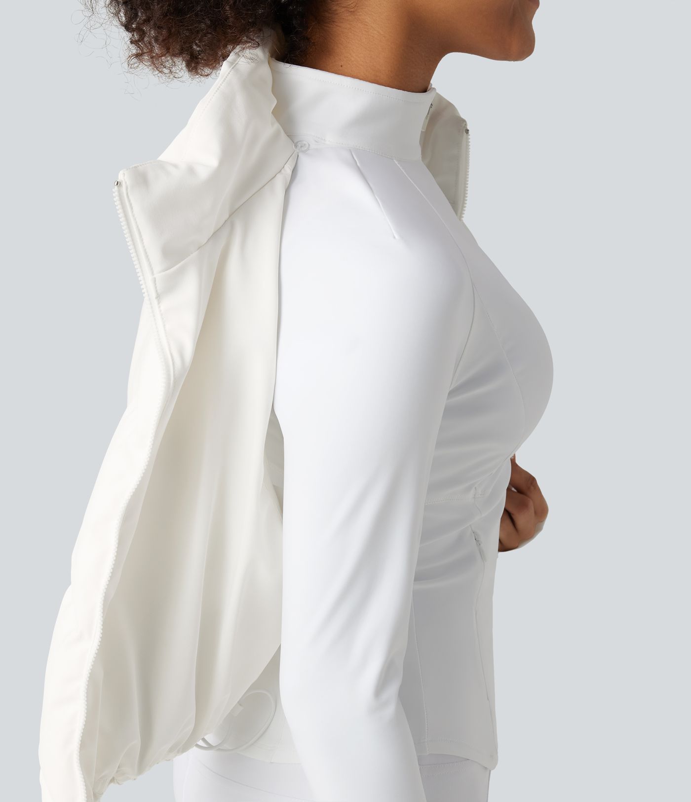 PuffFlex 3-in-1 Mock Neck Slim Causal Puffer Jacket with Pockets PuffFlex 3-in-1 Mock Neck Slim Causal Puffer Jacket with Pockets