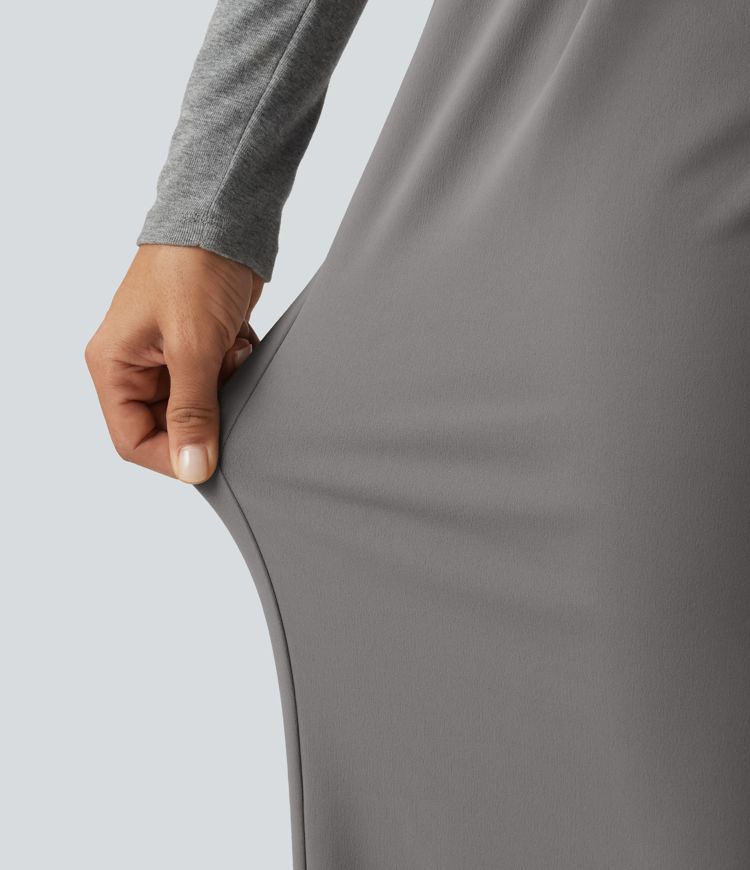 Halara Flex™ DayStretch High Waisted Straight Leg Work Pants with Pockets