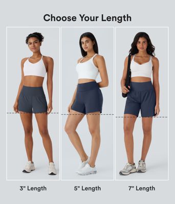 Softlyzero™ Airy Super High Waisted 2-in-1 InstantCool Women Yoga Gym Running Shorts 7" with Pockets Softlyzero™ Airy Super High Waisted 2-in-1 InstantCool Women Yoga Gym Running Shorts 7" with Pockets