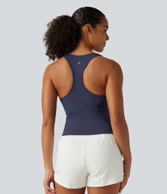 SoftlyZero™ Plush Square Neck Racerback Yoga Tank Top SoftlyZero™ Plush Square Neck Racerback Yoga Tank Top