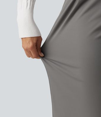 Halara Flex™ DayStretch High Waisted Asymmetric Tapered Work Pants with Pockets