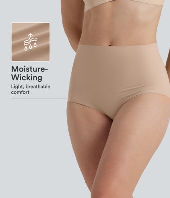 High Waisted Seamless Casual Underwear