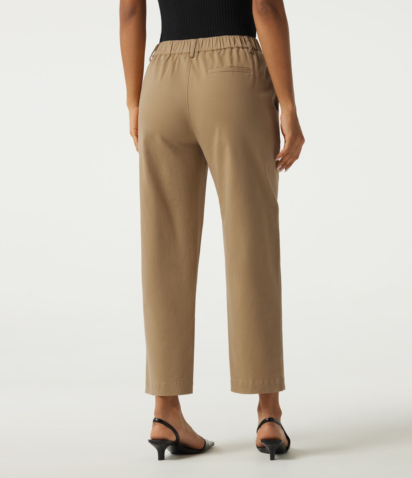 Mid Rise Tapered Work Chino Cotton Pants with Pockets Mid Rise Tapered Work Chino Cotton Pants with Pockets