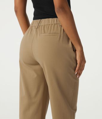 Mid Rise Tapered Work Chino Cotton Pants with Pockets Mid Rise Tapered Work Chino Cotton Pants with Pockets