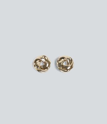 Boucles d’oreilles clous polygonales