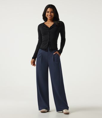 Pantalon de jogging en coton, coupe droite, taille mi-haute, décontracté, avec poches