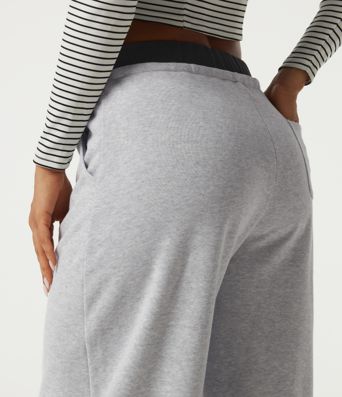 Mid Rise Drawstring Barrel Leg Fleece Casual Cotton Sweatpants with Pockets Mid Rise Drawstring Barrel Leg Fleece Casual Cotton Sweatpants with Pockets