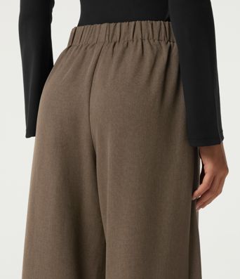 High Waisted Straight Leg Work Pants