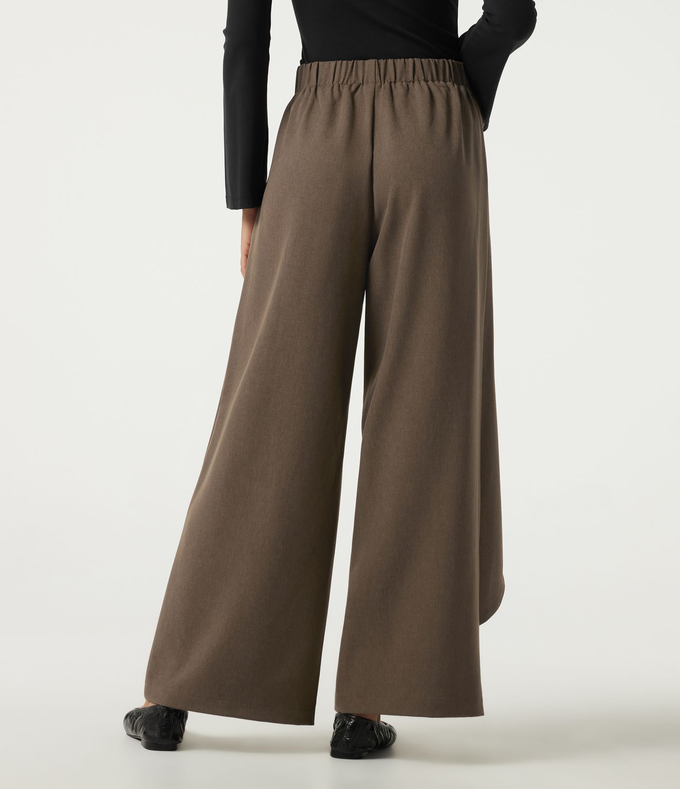 High Waisted Straight Leg Work Pants