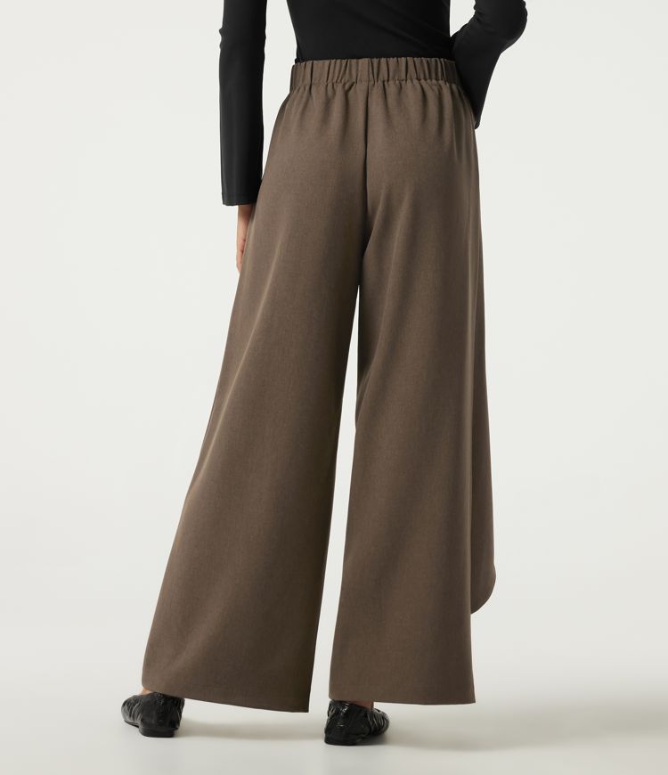High Waisted Straight Leg Work Pants