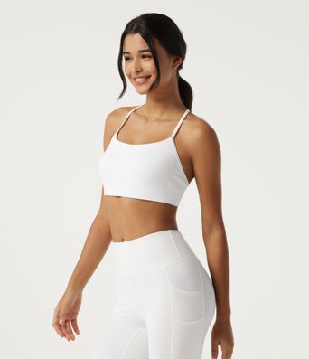 SoftlyZero™ Plush Low Support Molded Spacer Workout Sports Bra