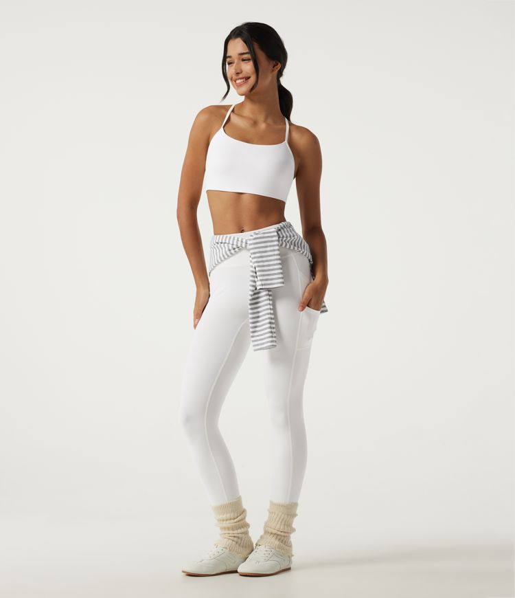 SoftlyZero™ Plush Low Support Molded Spacer Workout Sports Bra