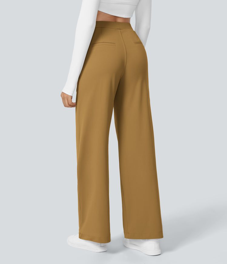 Halara Flex™ DayStretch High Waisted Pocket Straight Leg Work Pants