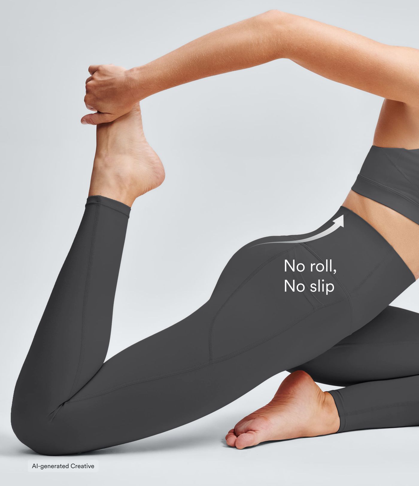 Halara UltraSculpt™ - Formende Workout-Leggings mit hohem Bund, Seitentaschen und Bauchkontrolle - Po-Lifting