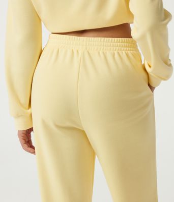 High Waisted Wide Leg Fleece Casual Sweatpants with Pockets High Waisted Wide Leg Fleece Casual Sweatpants with Pockets