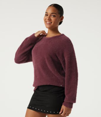 Round Neck Long Sleeve Casual Sweater