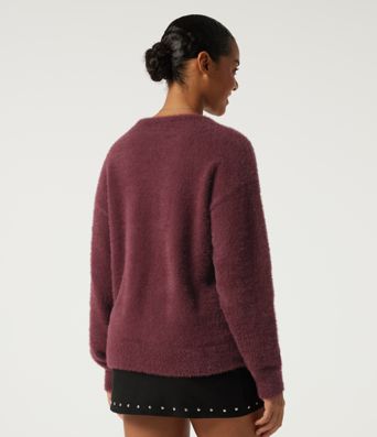 Round Neck Long Sleeve Casual Sweater