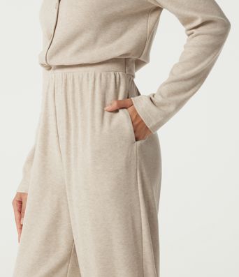 Round Neck Long Sleeve Casual Jumpsuit with Pockets -Easy Peezy Edition Round Neck Long Sleeve Casual Jumpsuit with Pockets -Easy Peezy Edition