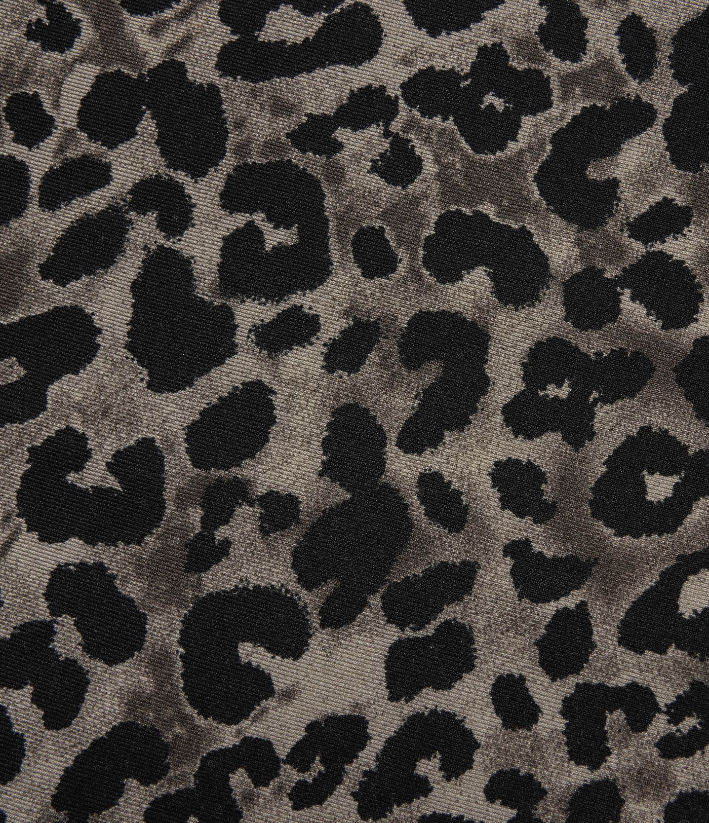 Round Neck Leopard Print Long Sleeve Casual T-Shirt with Thumbholes Round Neck Leopard Print Long Sleeve Casual T-Shirt with Thumbholes