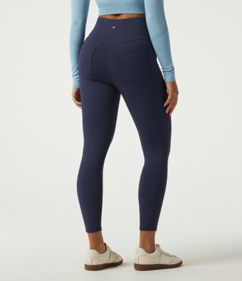 SoftlyZero™ Plush Thermal High Waisted Tummy Control Skinny Yoga Leggings with Pockets