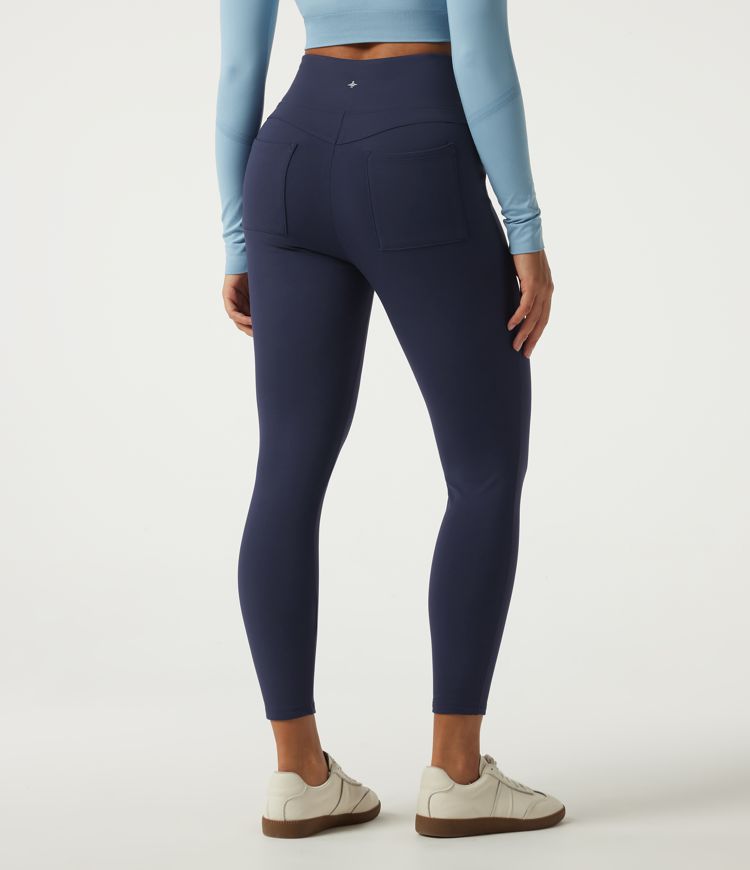 SoftlyZero™ Plush Thermal High Waisted Tummy Control Skinny Yoga Leggings with Pockets