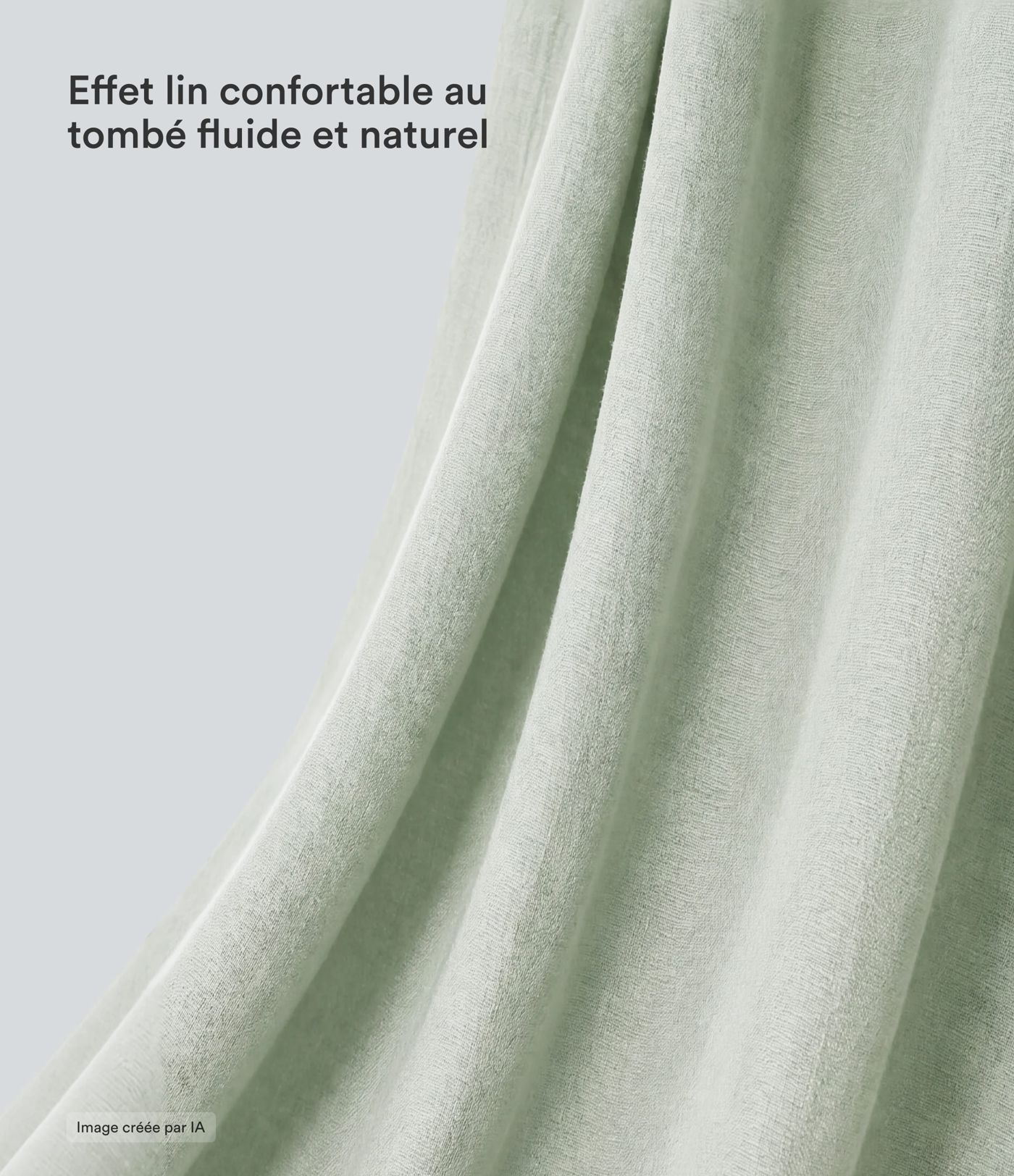 Pantalon décontracté grande taille large fluide taille haute effet lin avec cordon de serrage et poches Pantalon décontracté grande taille large fluide taille haute effet lin avec cordon de serrage et poches