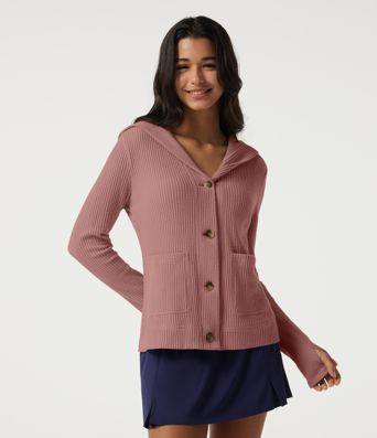 Hooded Long Sleeve Casual Jacket with Pockets Hooded Long Sleeve Casual Jacket with Pockets