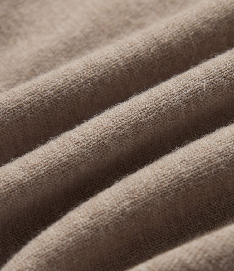Round Neck Long Sleeve Work Cardigan