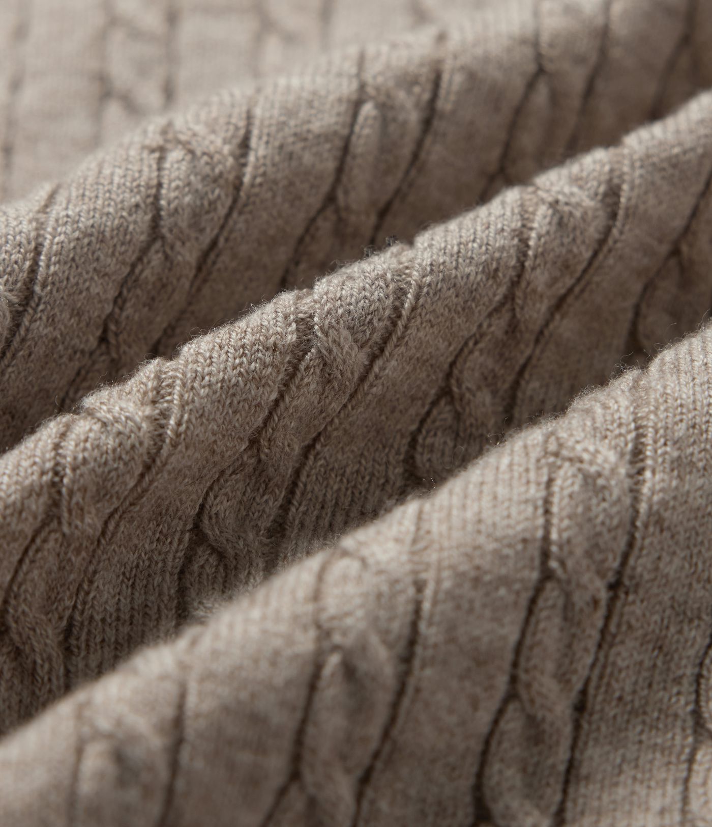 Henley Neck Cable Stitch Long Sleeve Work Sweater Henley Neck Cable Stitch Long Sleeve Work Sweater