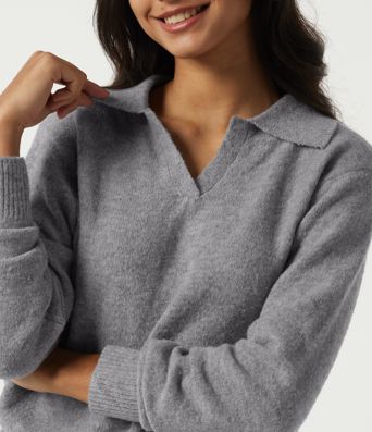 Polo Long Sleeve Work Sweater Polo Long Sleeve Work Sweater