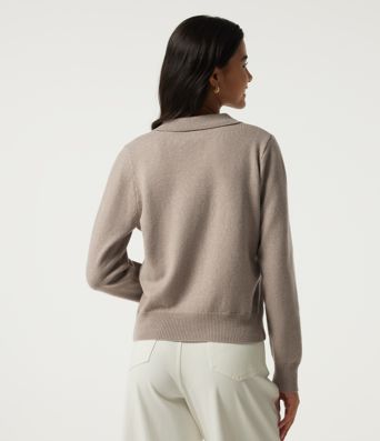 Polo Long Sleeve Work Sweater