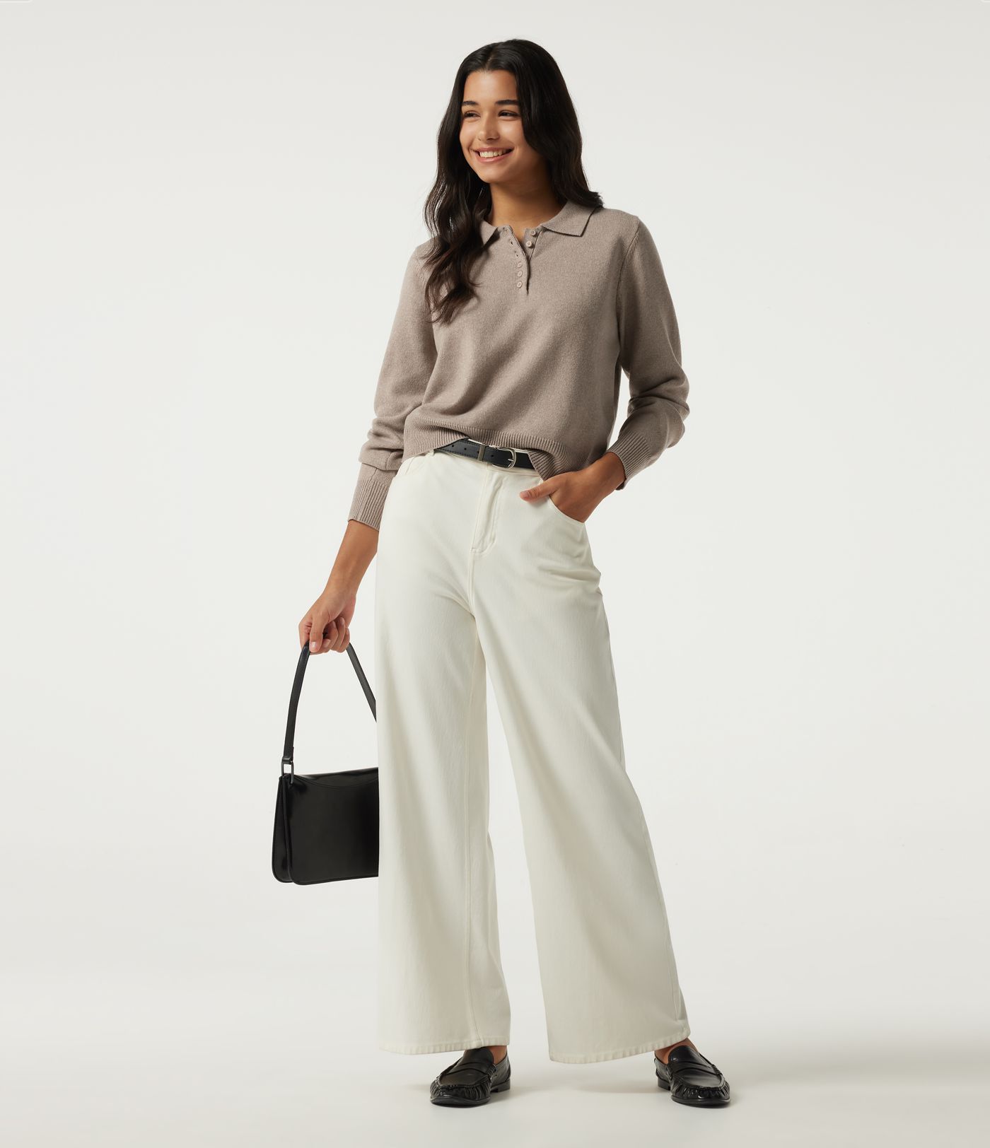 Polo Long Sleeve Work Sweater