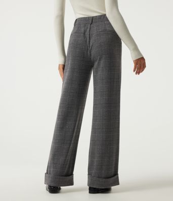 High Waisted Wide Leg Casual Pants with Pockets High Waisted Wide Leg Casual Pants with Pockets