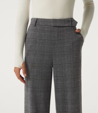 High Waisted Wide Leg Casual Pants with Pockets High Waisted Wide Leg Casual Pants with Pockets