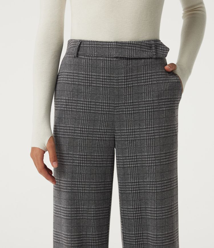 High Waisted Wide Leg Casual Pants with Pockets High Waisted Wide Leg Casual Pants with Pockets
