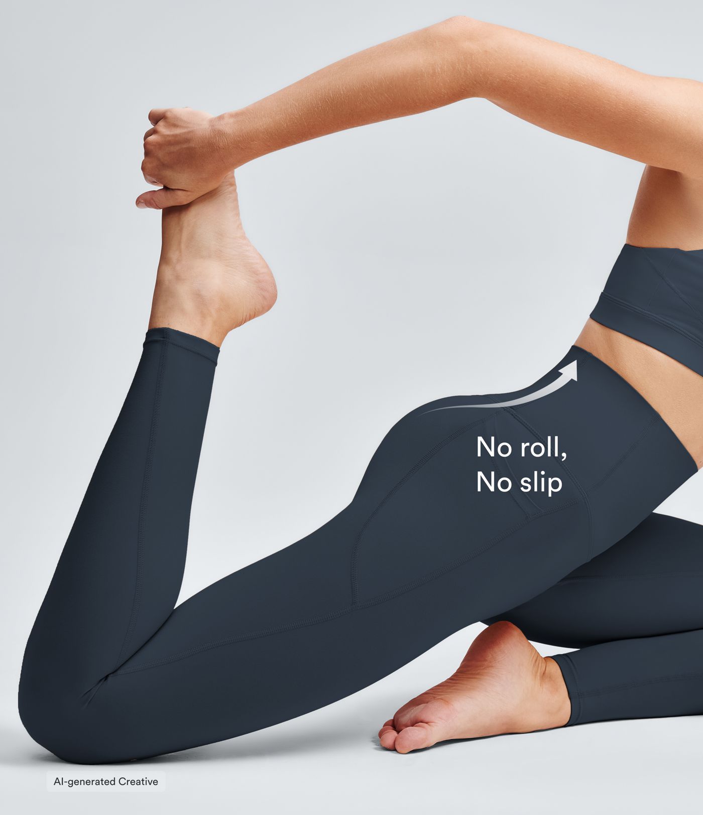 Legging d'entraînement gainant galbant taille haute avec effet scrunch et poches Halara UltraSculpt™ Legging d'entraînement gainant galbant taille haute avec effet scrunch et poches Halara UltraSculpt™