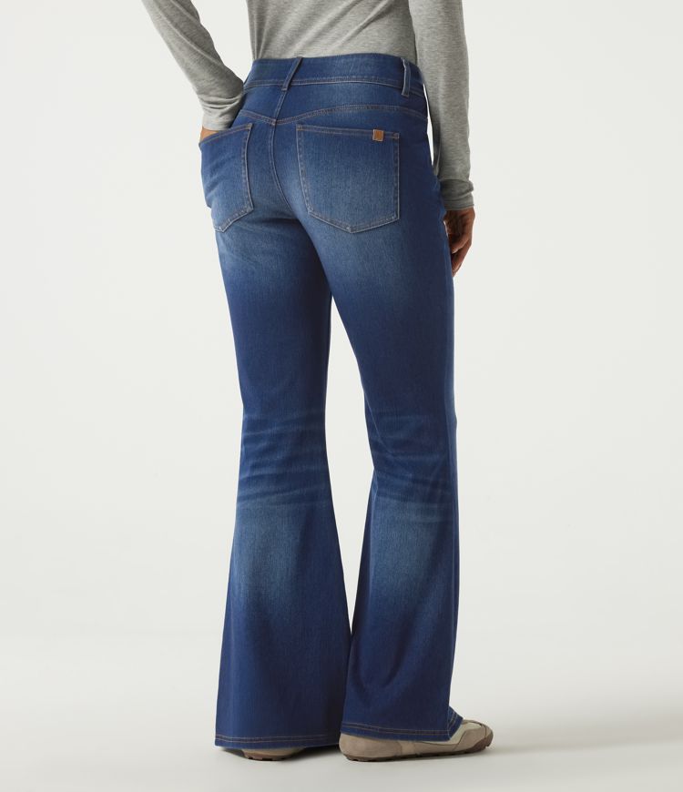 Jean flare Halara Flex™ à taille mi-haute avec poches Jean flare Halara Flex™ à taille mi-haute avec poches